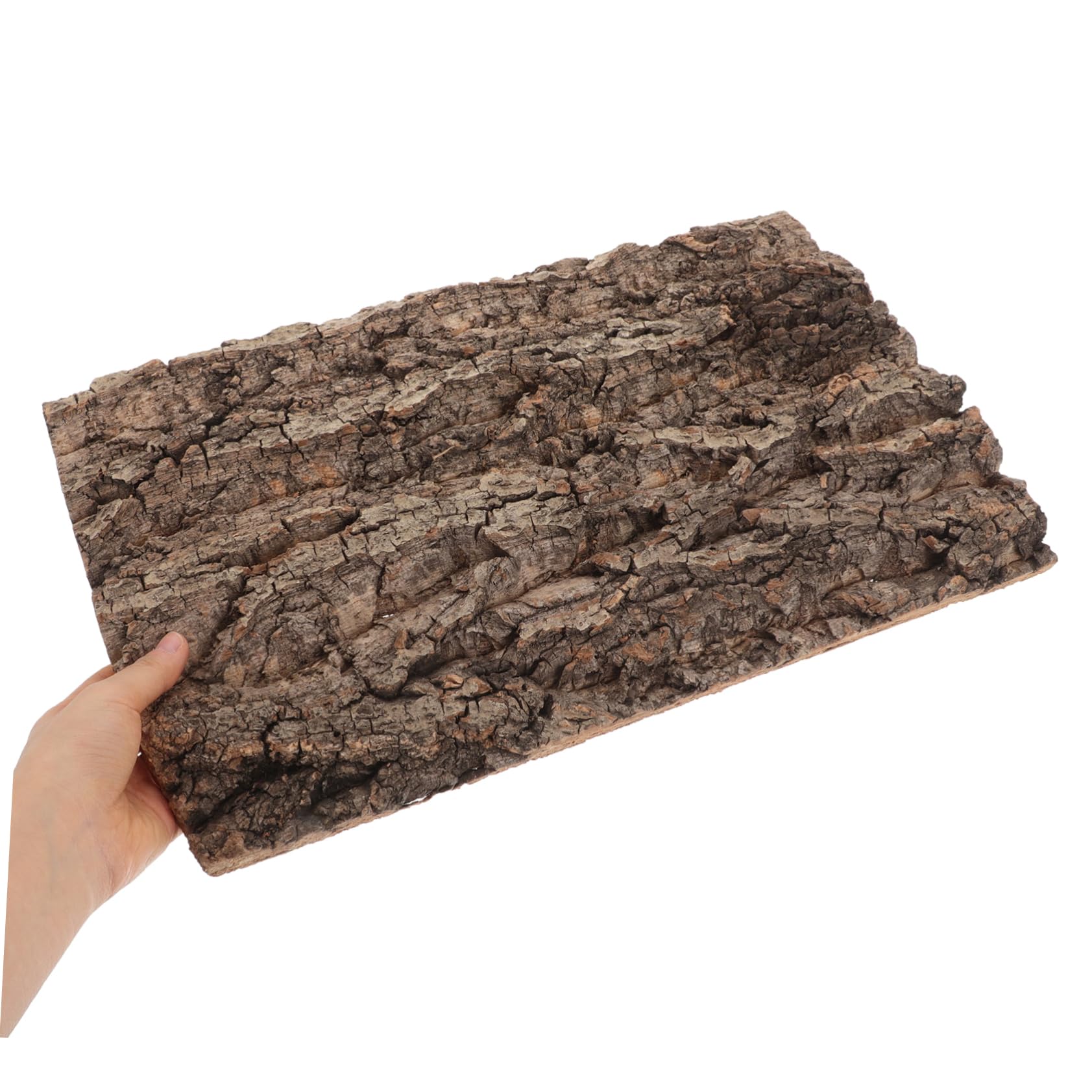 Gatuida Natural de de Corcho para Decoración de Terrarios y Acuarios Paneles de Paisaje para Reptiles Geckos y Serpientes Diseño