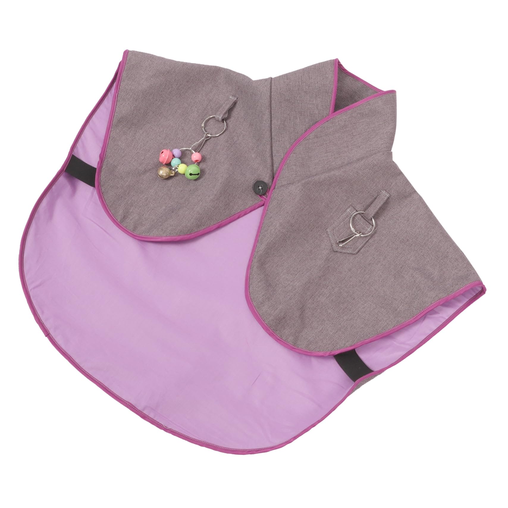 ORFOFE Parrot Scratch Shoulder Protector Shawl Cotton Linen Pet Training Shoulder Pad Bird Diaper Cover Comfortable for Long Use