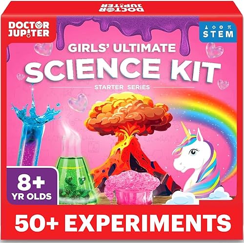 Vista 13 de Doctor Jupiter Primer kit científico increíble para niñas de 4 a 5 a 6 a 8 años Ideas de regalos de cumpleaños para niñas de 4 años en adelante