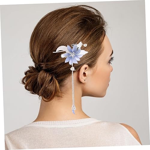 Miniatura 5 de Beatifufu Accesorios para el cabello para niñas, palillos para el cabello, pinzas para el cabello, palillos para el cabello de estilo chino,