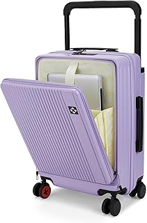 Nasher Miles Silicon Valley Hard-Sided Polycarbonate TSA Lock Cabin Luggage with Laptop Compartment 20 inch | 55cm | 8 Whe... Price In India
