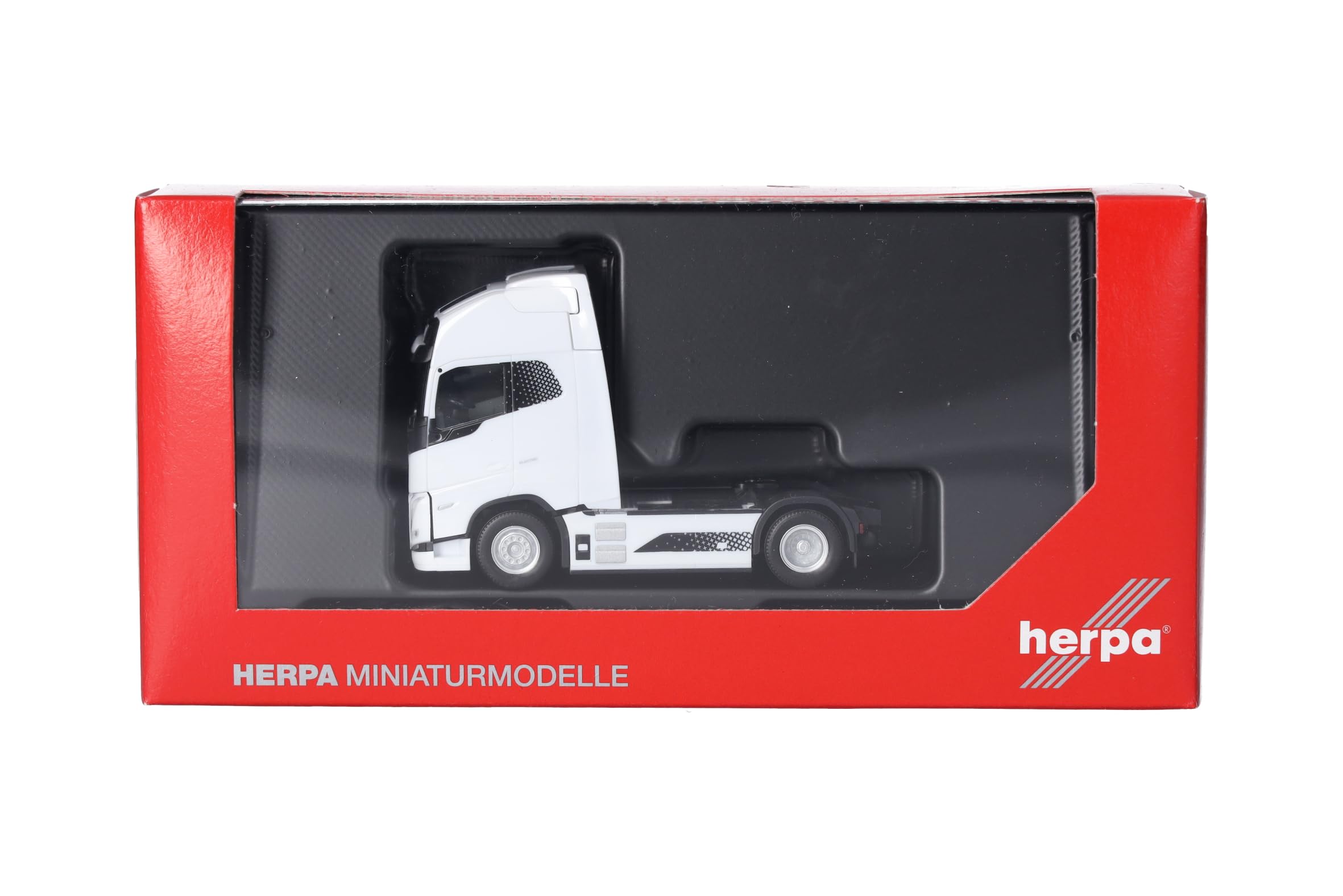 Camion Volvo GL HZ 1:87 Avec Remorque Bruder - Herpa - Occasion (état à Vérifier)