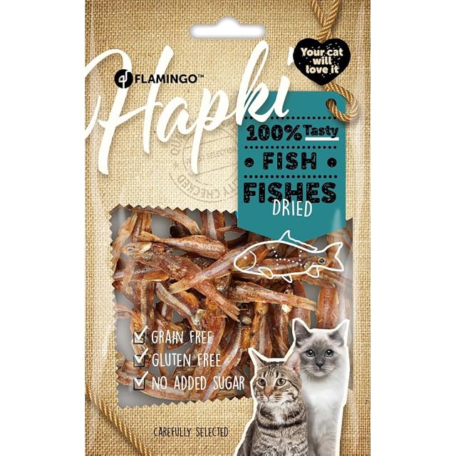 Foto 2 de 2 de Flamingo Snack Hapki - Pescado Seco para Perros - 50 g - Natural y Saludable