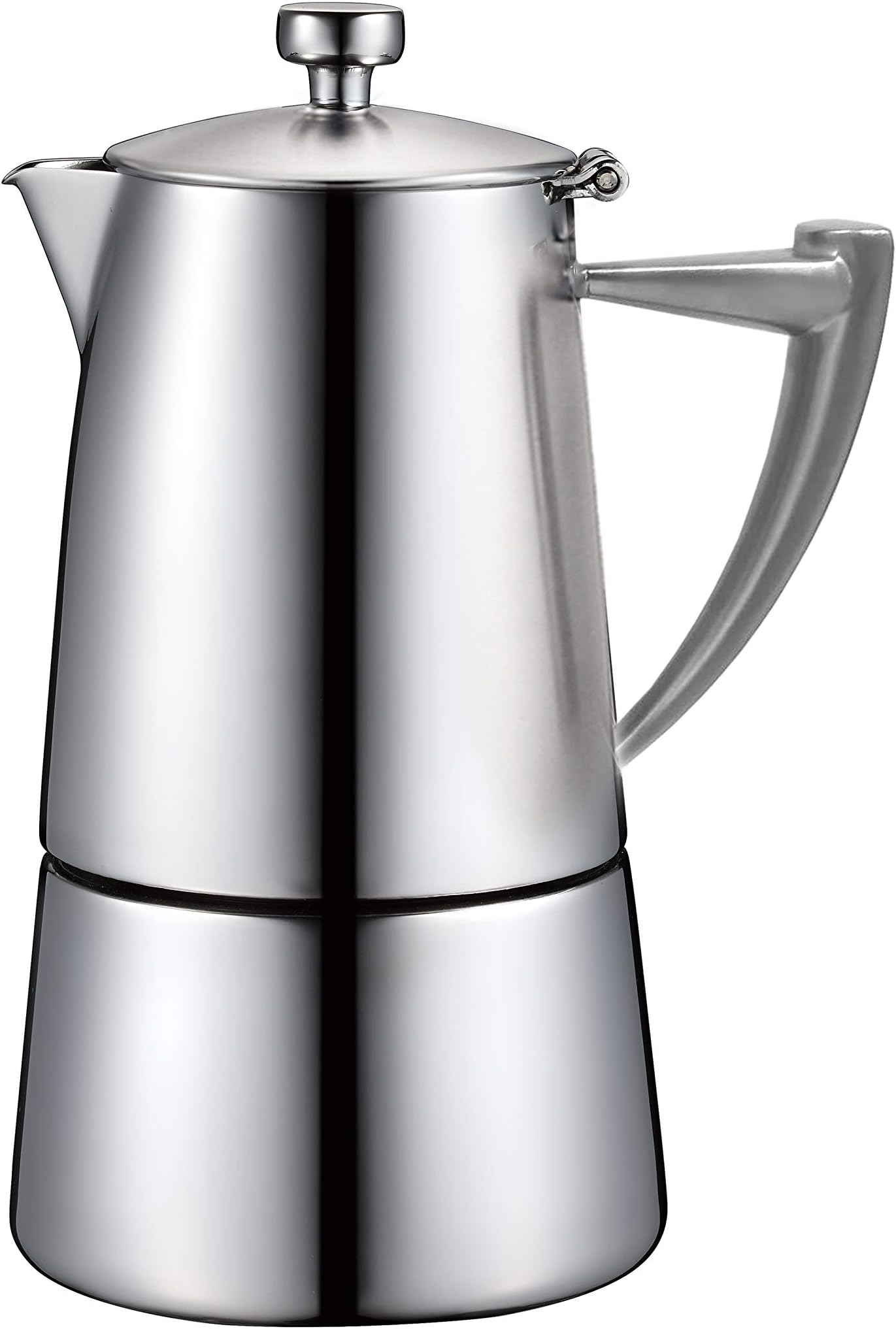 Amazon.com: Ilsa Stainless Steel 3 Cup Stovetop Espresso Maker ...