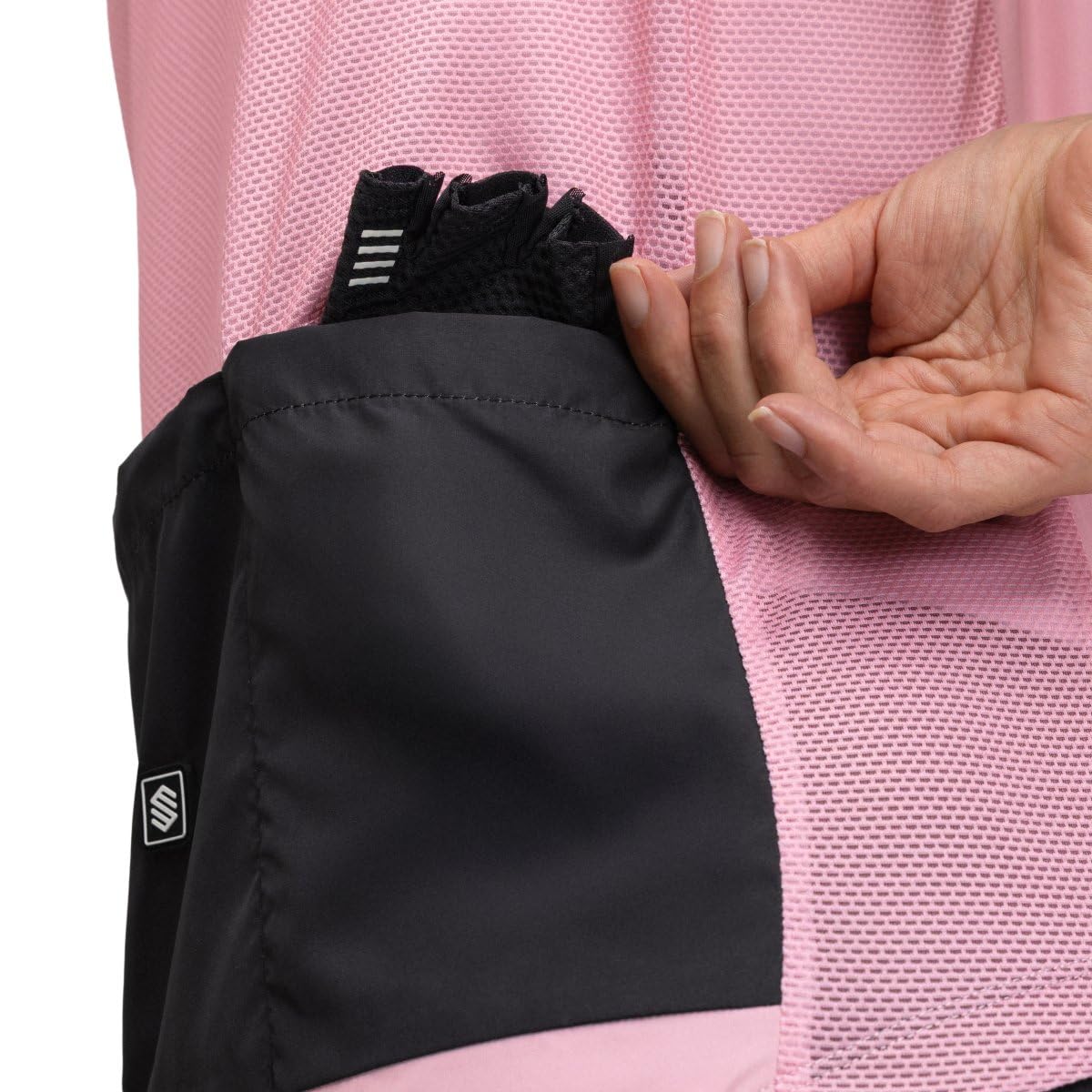 SIROKO - Chaleco Cortavientos de Ciclismo para Mujer V1-W Berthel - XL - Rosa
