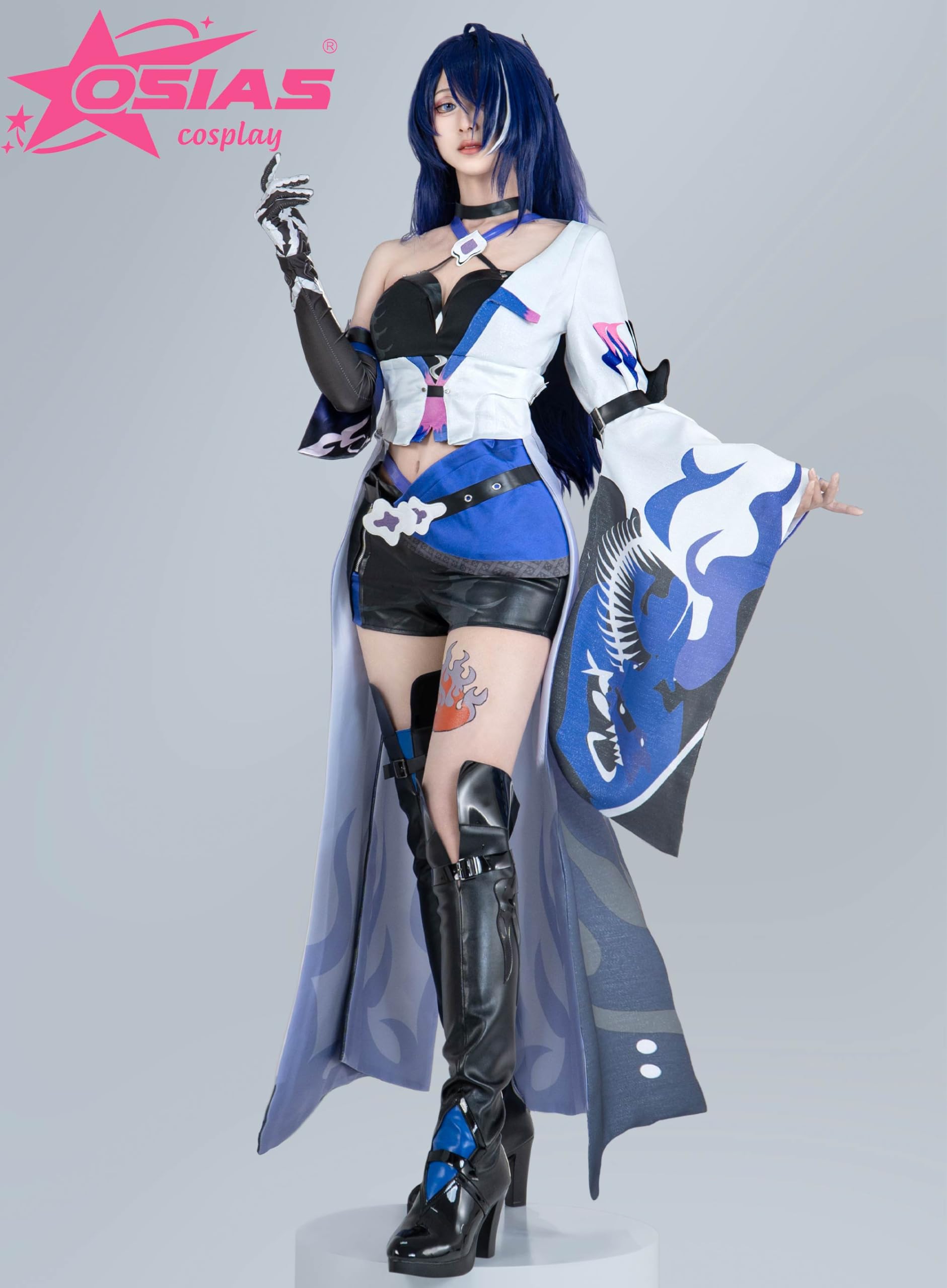 OSIAS Honkai Star Rail Acheron Cosplay Costume(XL) - Image 2