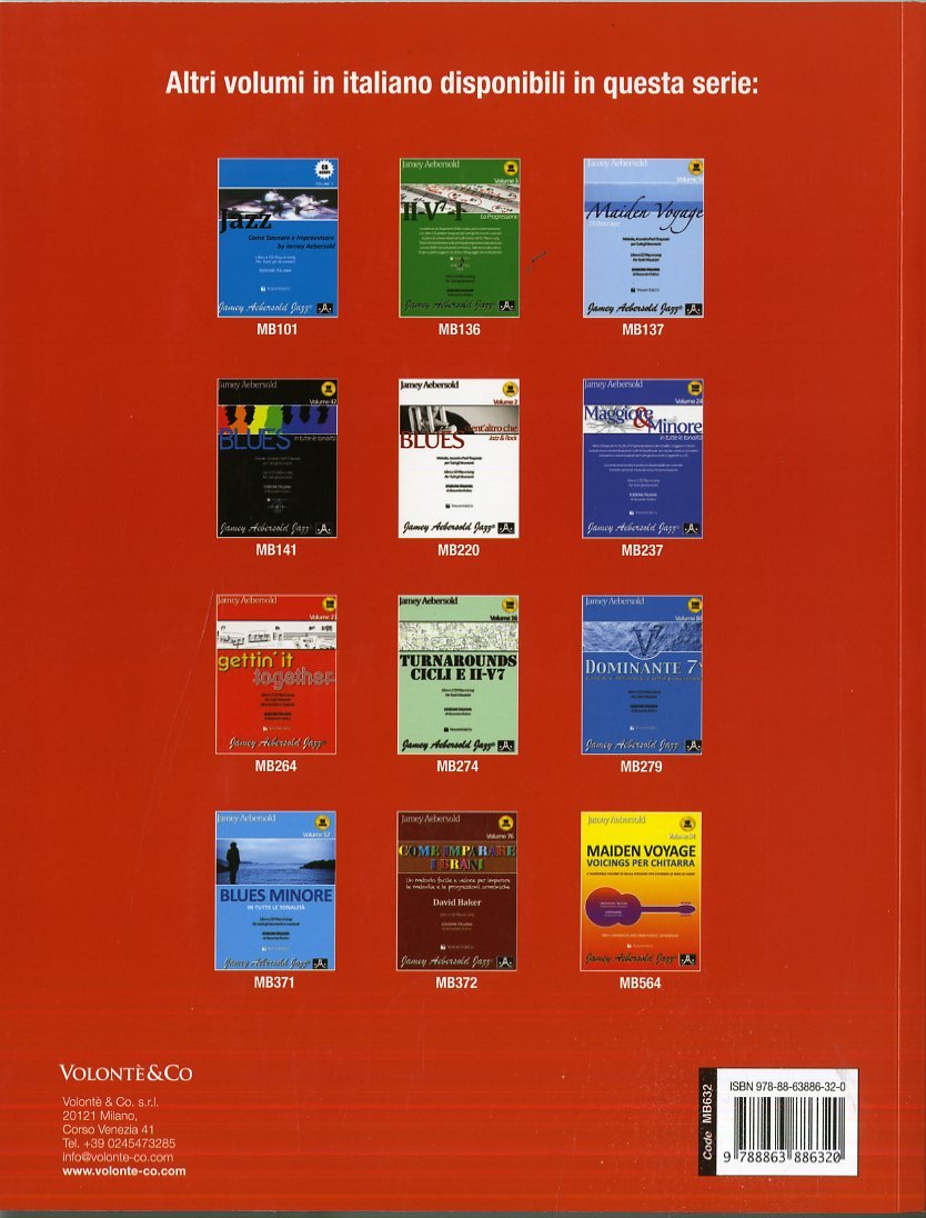 Aebersold. Con 2 CD-Audio. Jazz guitar (Vol. 1)