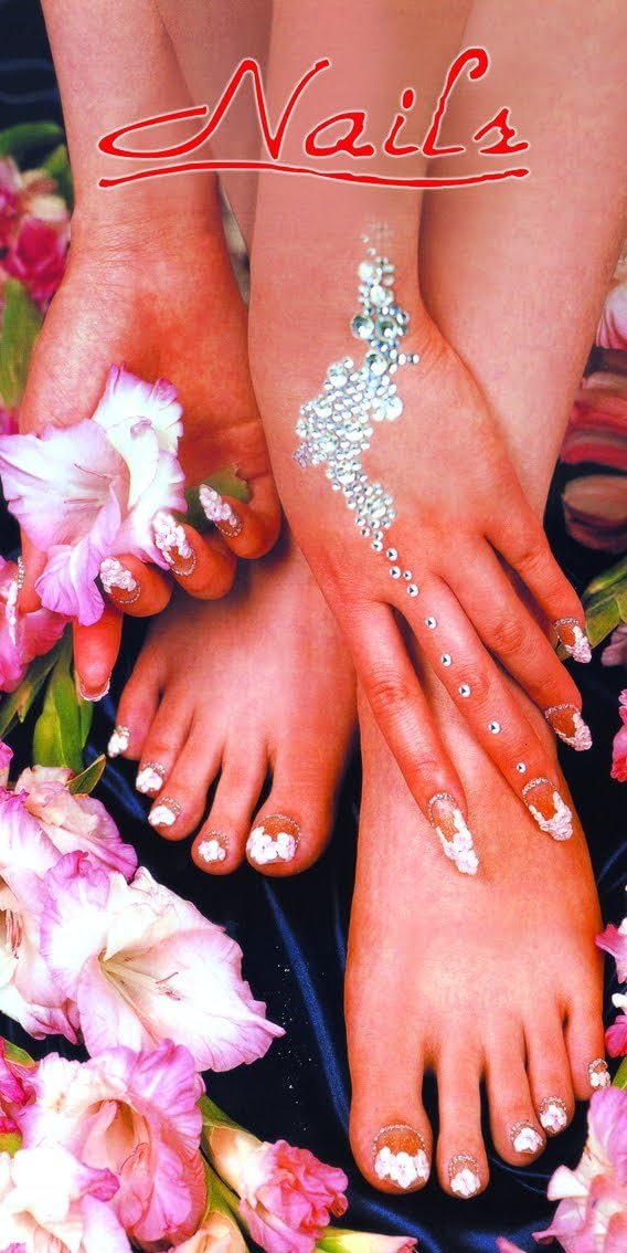 Amazon.com: Nail Salon Window Decal Poster 4 x 2 ft, NWP-8: Prints ...