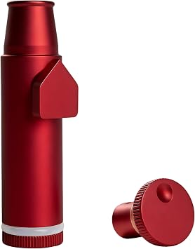 OMO 2nd generation leak proof bottle Metal Bottle Spice Storage Dispenser red