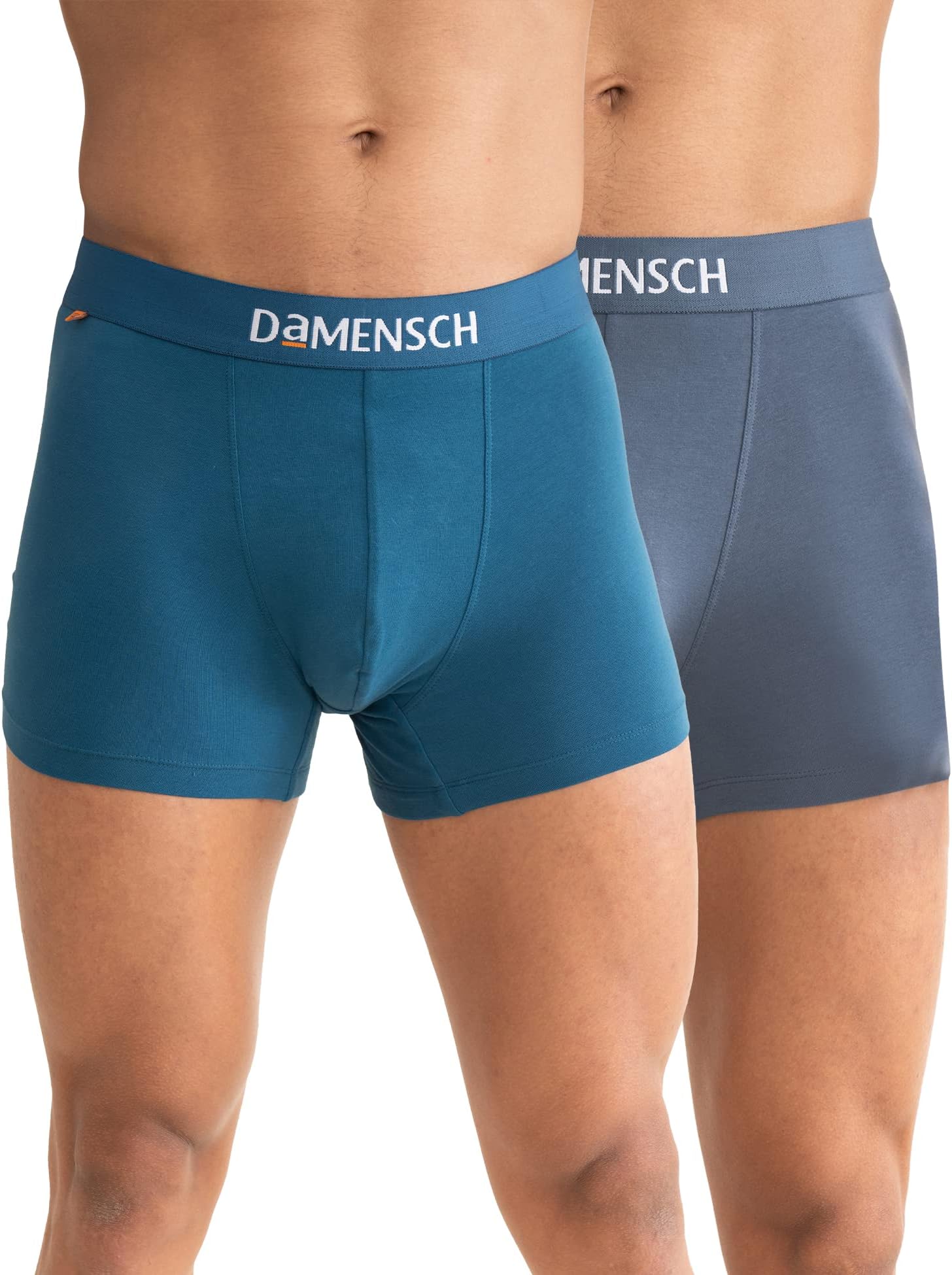 - Regular Fit Solid Cotton Blend Trunk Underwear Anti-Bacterial Moisture Wicking Breathable Microfibre Waistband Deo-Cotton Trunks for Men