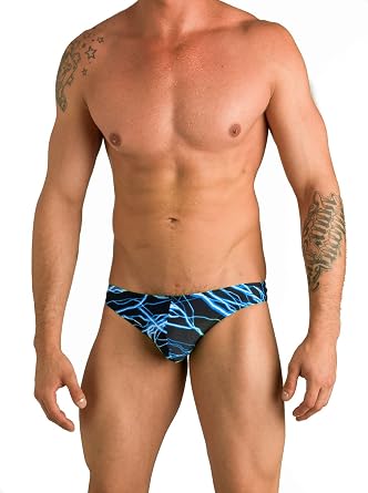 Gary Majdell Sport Mens Solid Color Thong Swimsuit