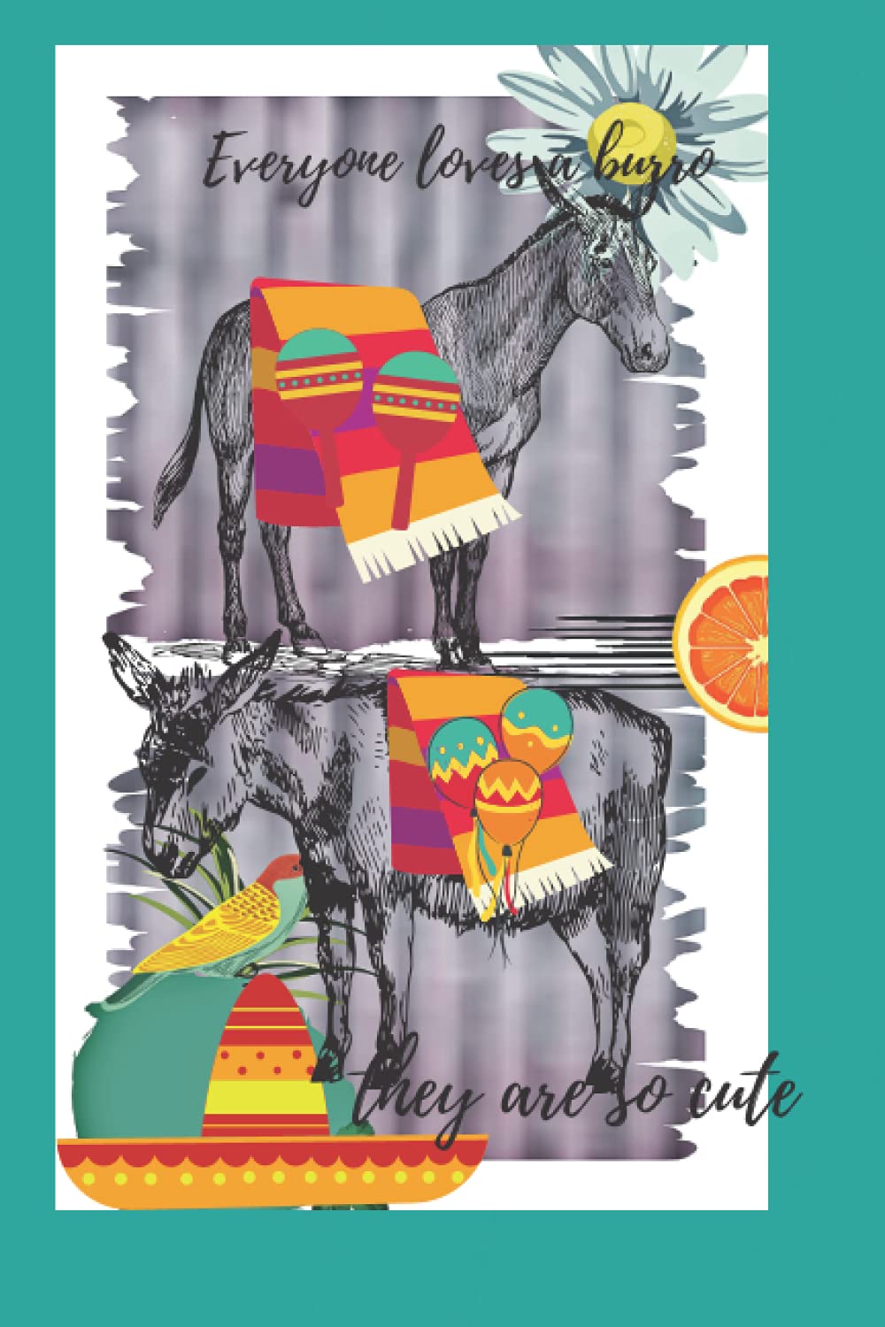 Everyone loves burro: Dd. doting dots animal journal notebook