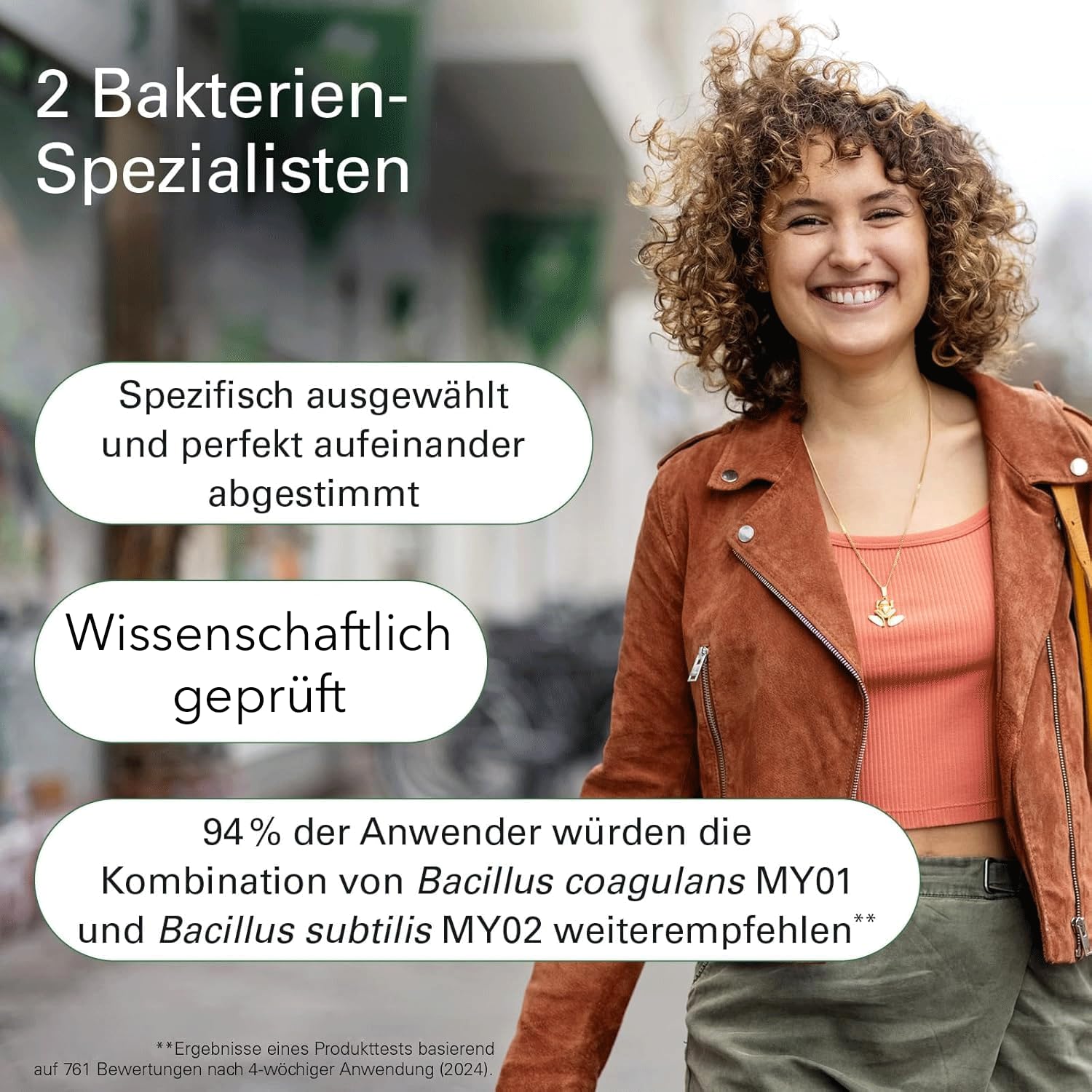 FD - 2 Bakterien-Spezialisten Bacillus coagulans MY01 & Bacillus subtilis MY02 - Wissenschaftlich geprüft (30 Kapseln)