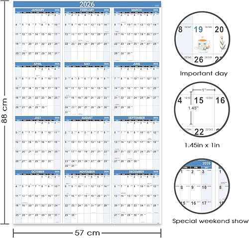 Miniatura 3 de Calendario de pared 2021