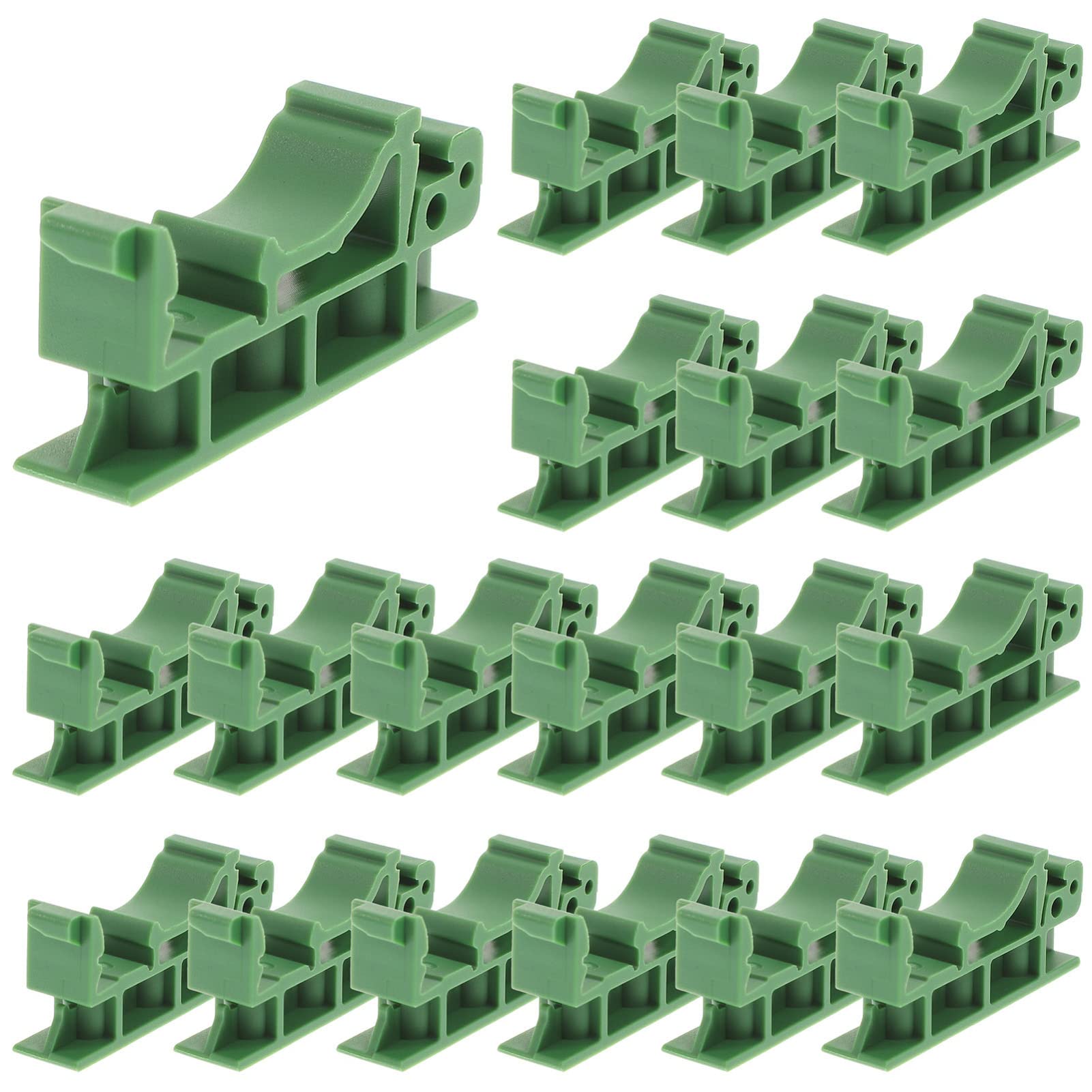 HAWILLOSCH Professional Rail Mounting Adapter Mounting Clips Sturdy and Compact 20 Pieces Set