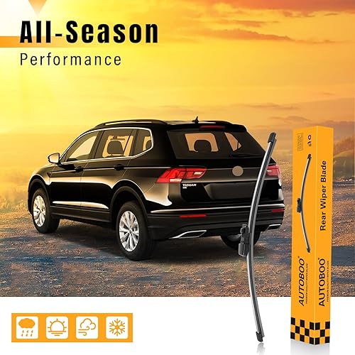 Vista 108 de AUTOBOO 12 limpiaparabrisas trasero de repuesto para Kia Sportage 2011-2016, Hyundai Elantra 09-12, Hyundai Tucson IX35 10-15, I30 - Repuesto