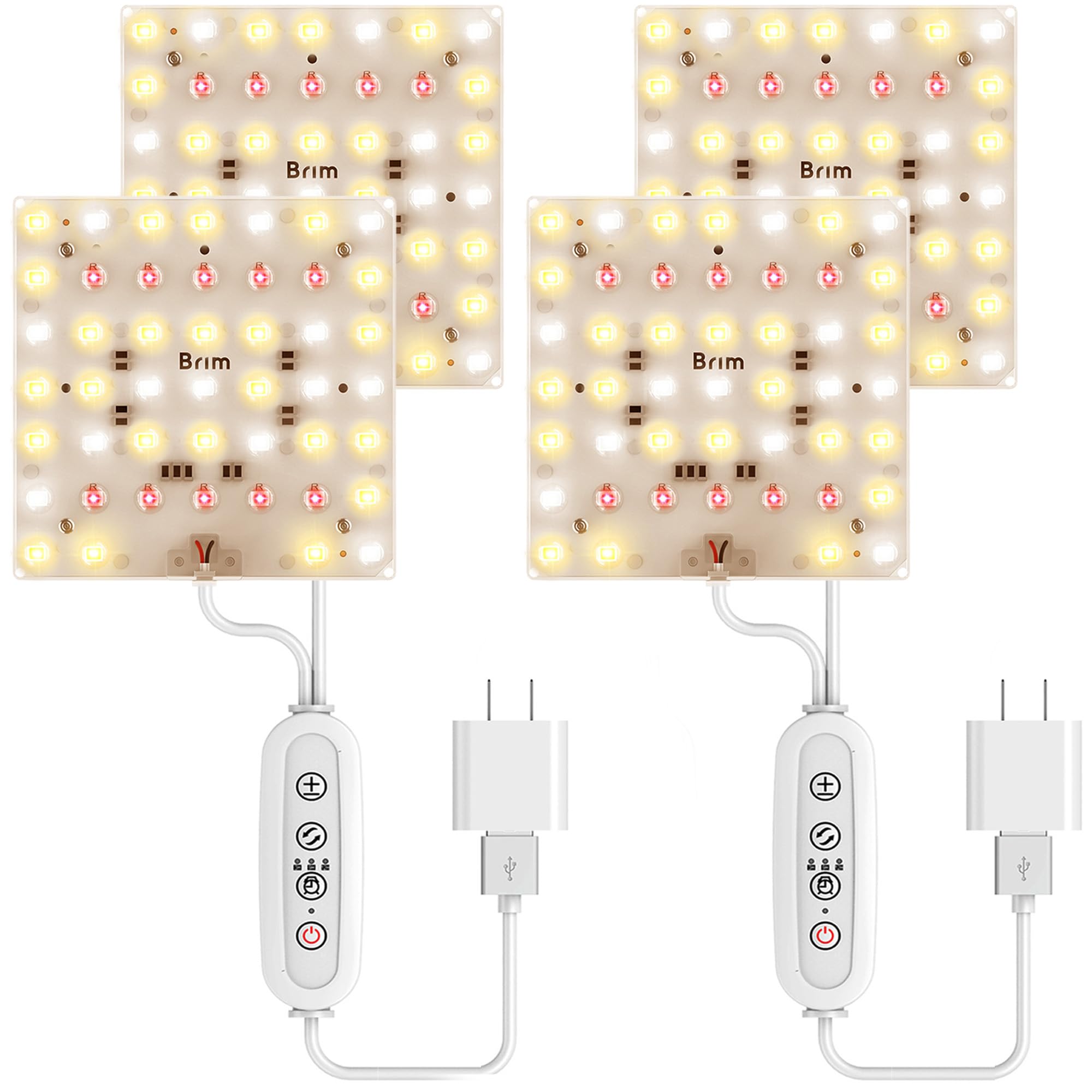 【公式】BRIM(ブリム) PANEL DUO 植物育成ライト LED 小型 パ…