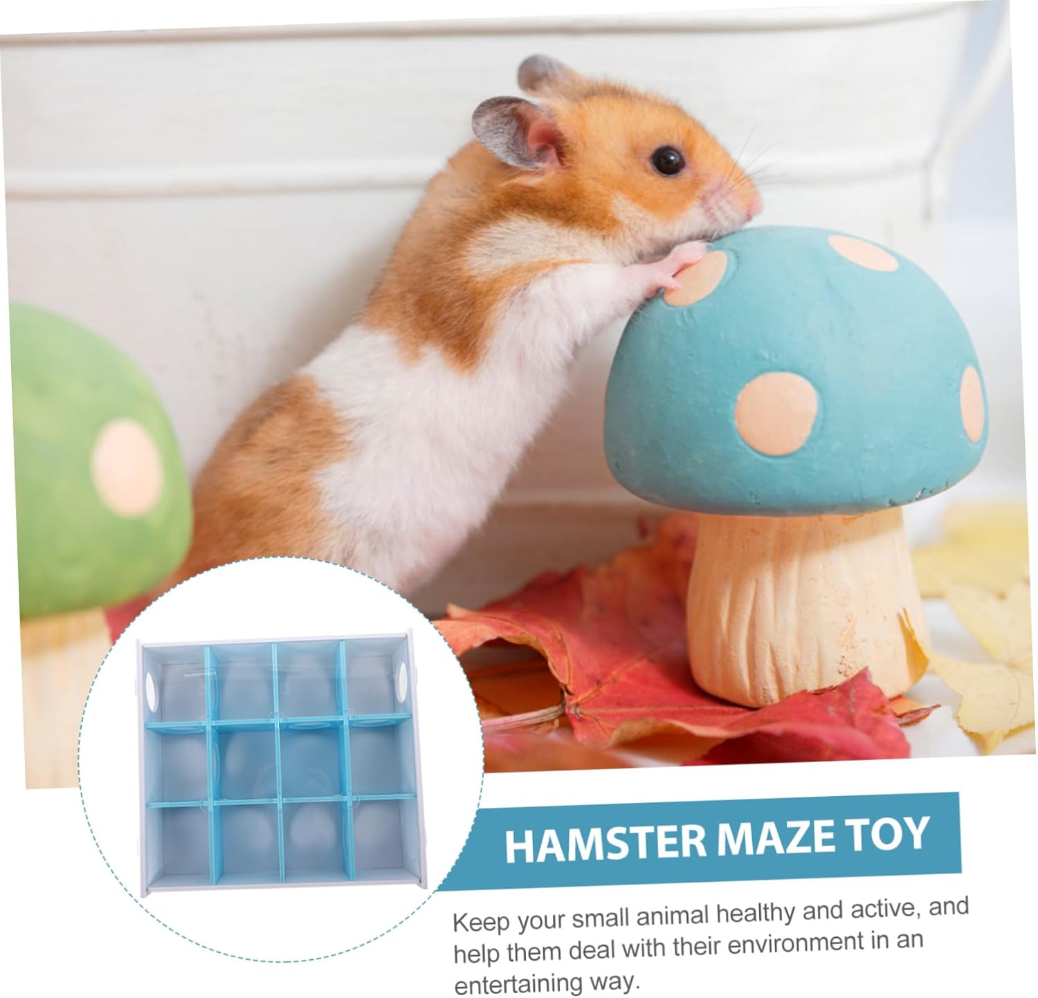 BESPORTBLE Hamster Maze Tunnel Activity Toy for Pets Fun Labyrinth for Mice Rats and Hamsters to Promote and Relaxation