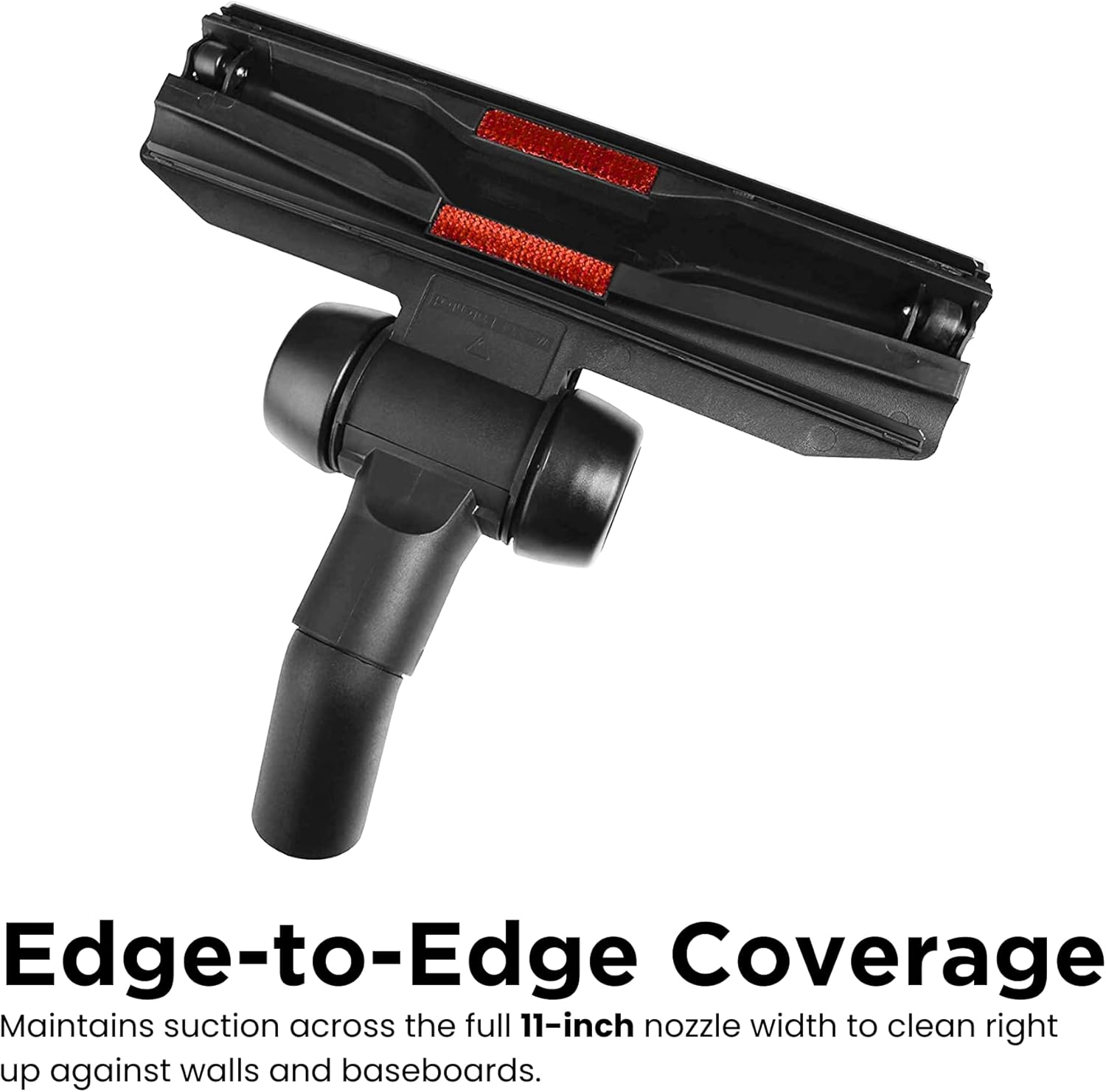 Wessel-Werk RD 285 Designation™ 3-in-1 Vacuum Floor Brush Attachment Set — Ultra-Thin Nozzle with Microfiber Wet/Dry Mop & Pet Hair Carpet Tool (Designation™ 3-in-1 Set)