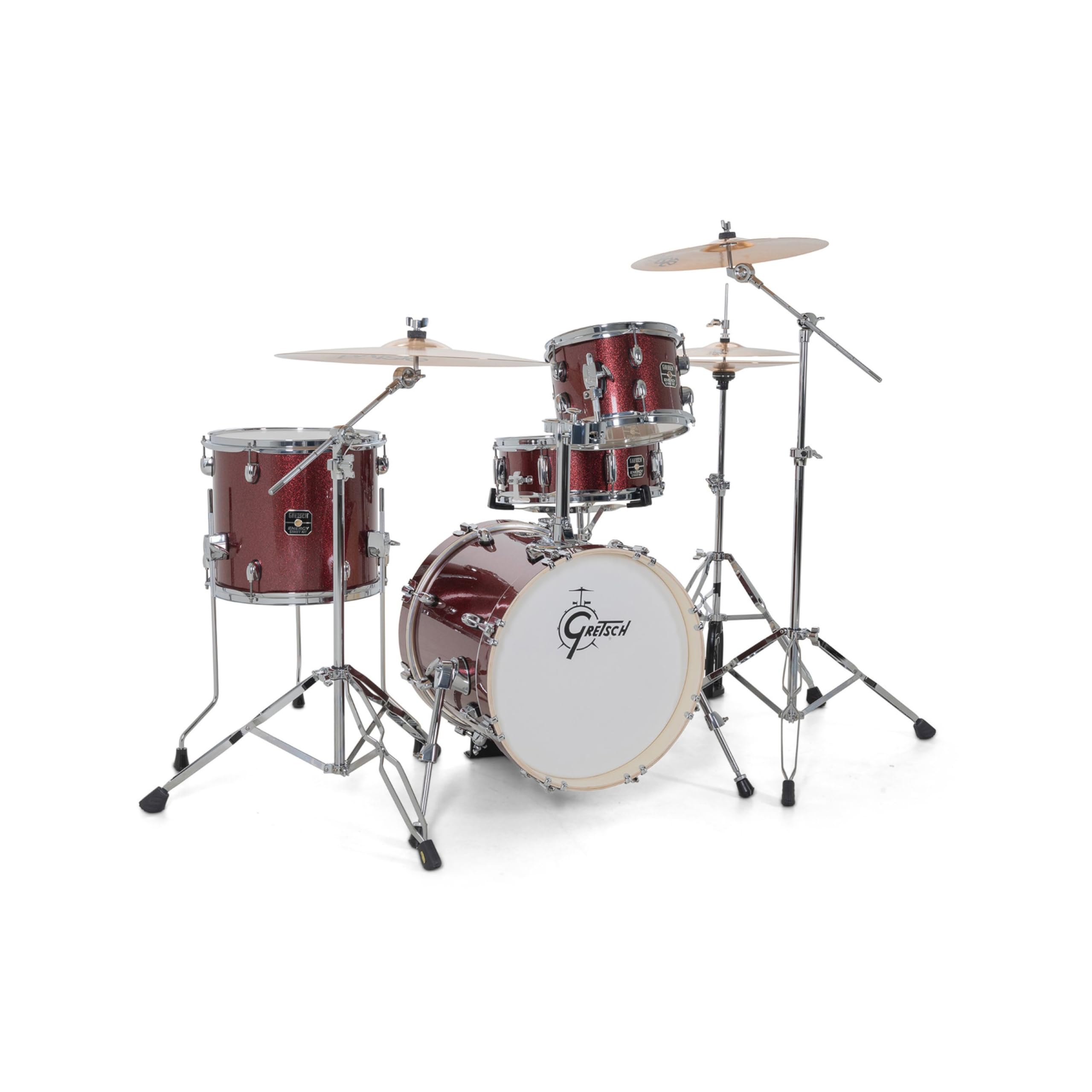 Gretsch GE4S464B Energy Street Kit Ruby Sparkle - Batteria set