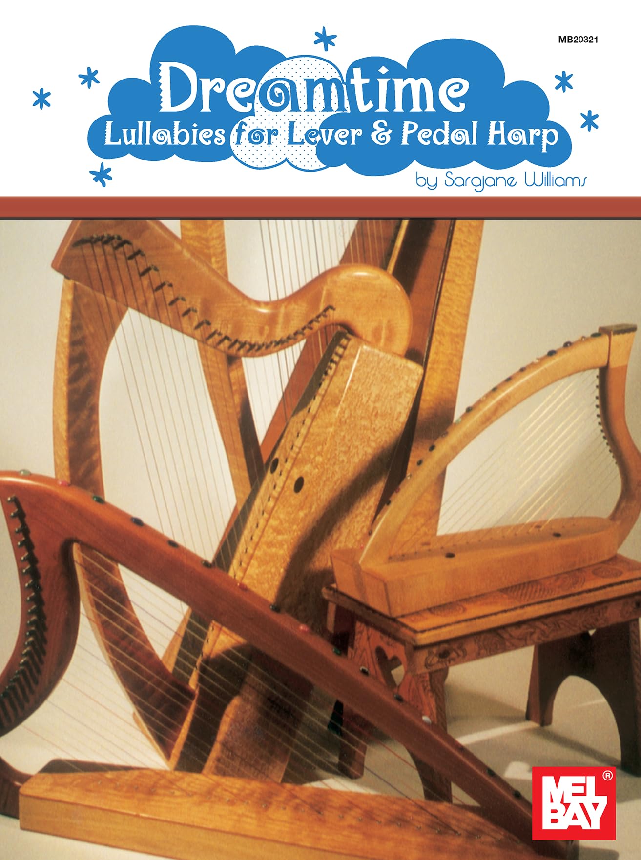 Mel Bay Dreamtime: Lullabies for Lever & Pedal Harp
