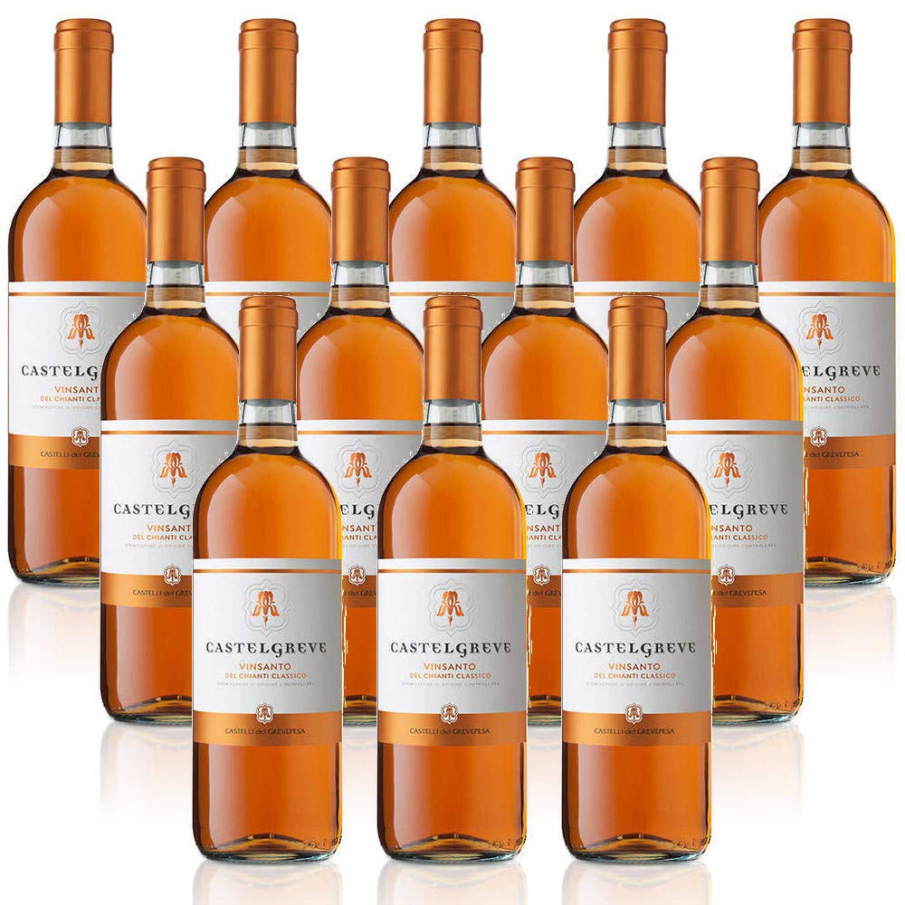Vino de postre Vinsanto del Chianti DOC Castelgreve Castelli del Grevepesa Clemente (12 botellas cl. 37,5)