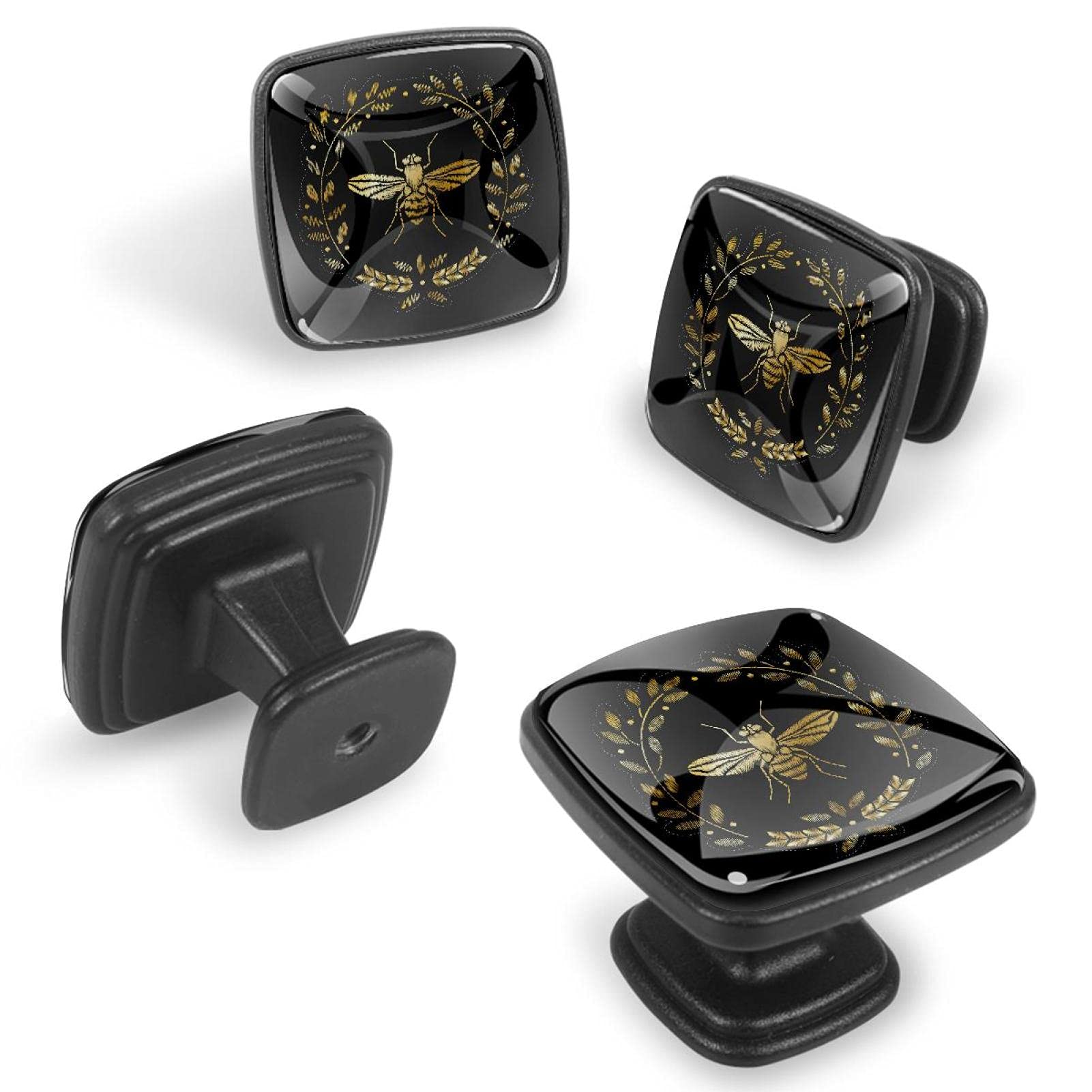 Boutons de tiroir abeille dorée pour réinventer votre décoration de cuisine moderne
