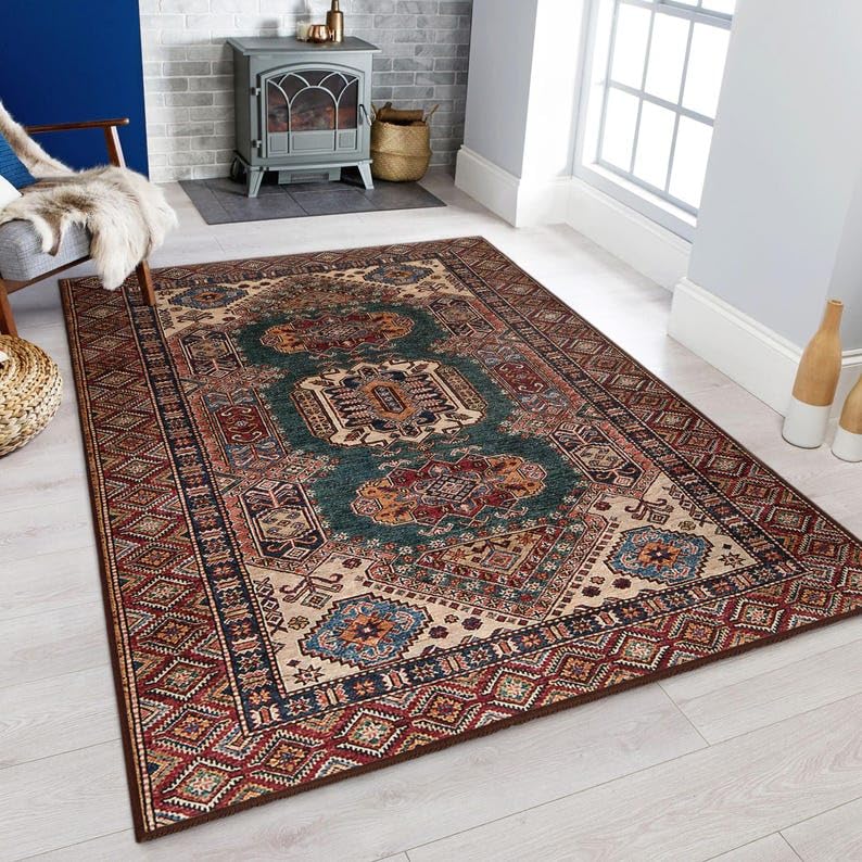 Tapis Kilim pour salon et chambre : confort tribal antidérapant