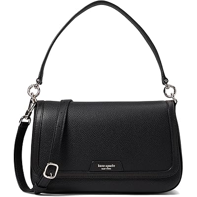Женская сумка Kate Spade New York Hudson Pebbled Leather Flap Shoulder Bag