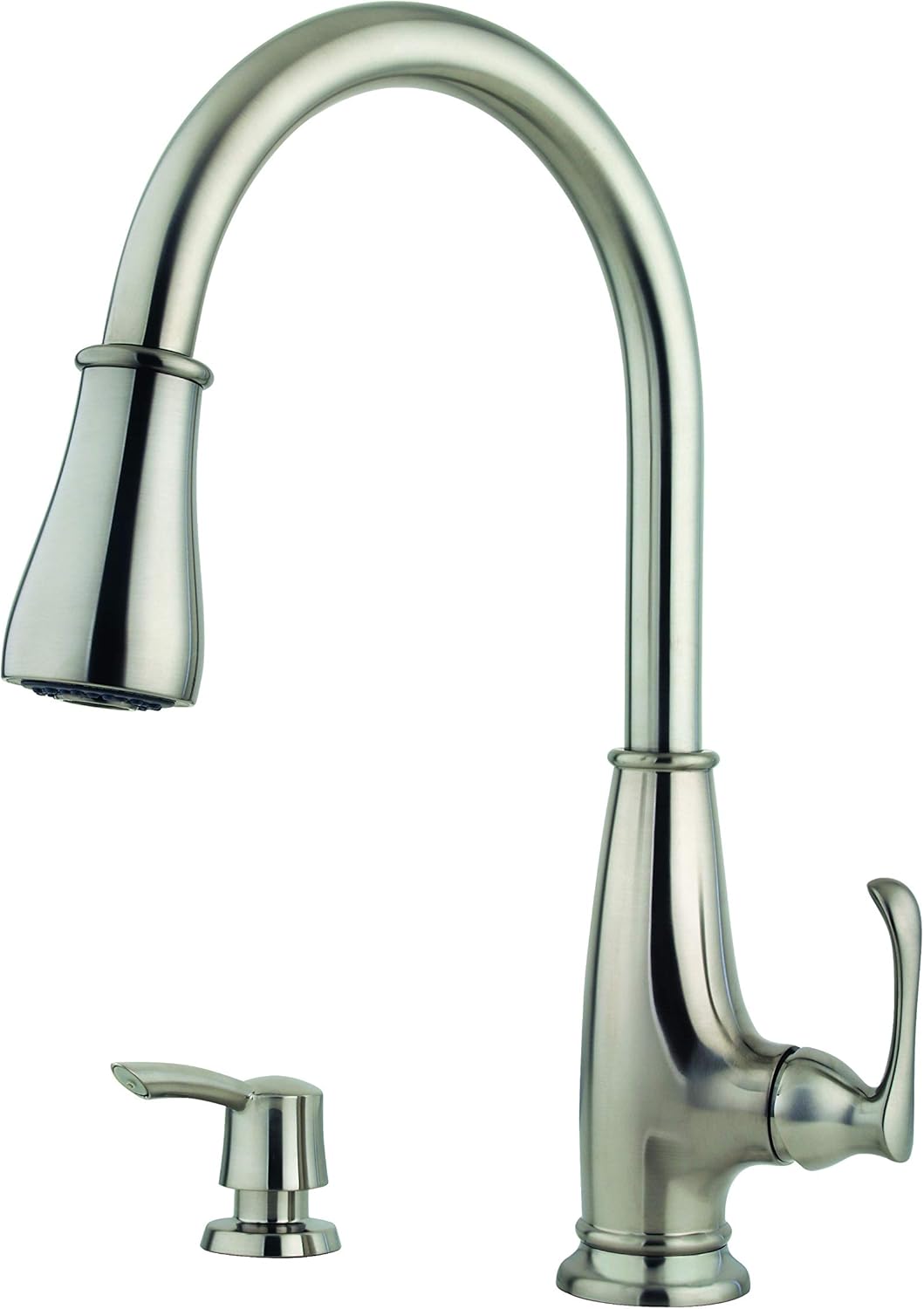 Pfister Ainsley 1Handle PullDown Kitchen Sink Faucet with Water