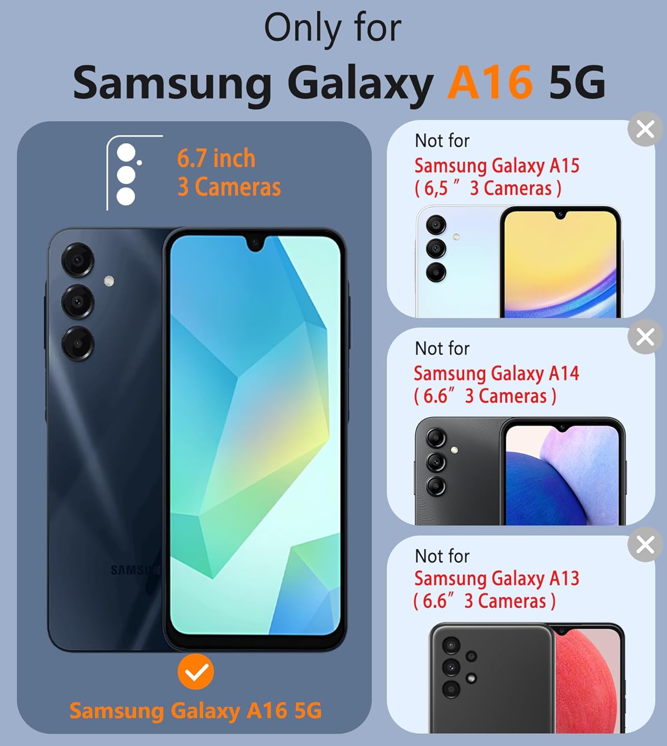 fntcase for samsung galaxy a16-5g case: dual layer with belt-clip holster drop protection phone case - military grade shockproof rugged heavy duty protective bumper cell cover (6.7 inch/black) for samsung galaxy a16(6.7 inch) black