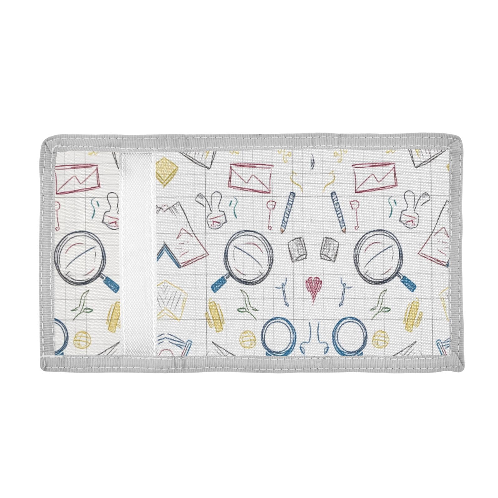 ALAZA Kids Wallets for Boys Girls Toddler Trifold Wallet Children Small Notebook with Zipper Coin Pocket