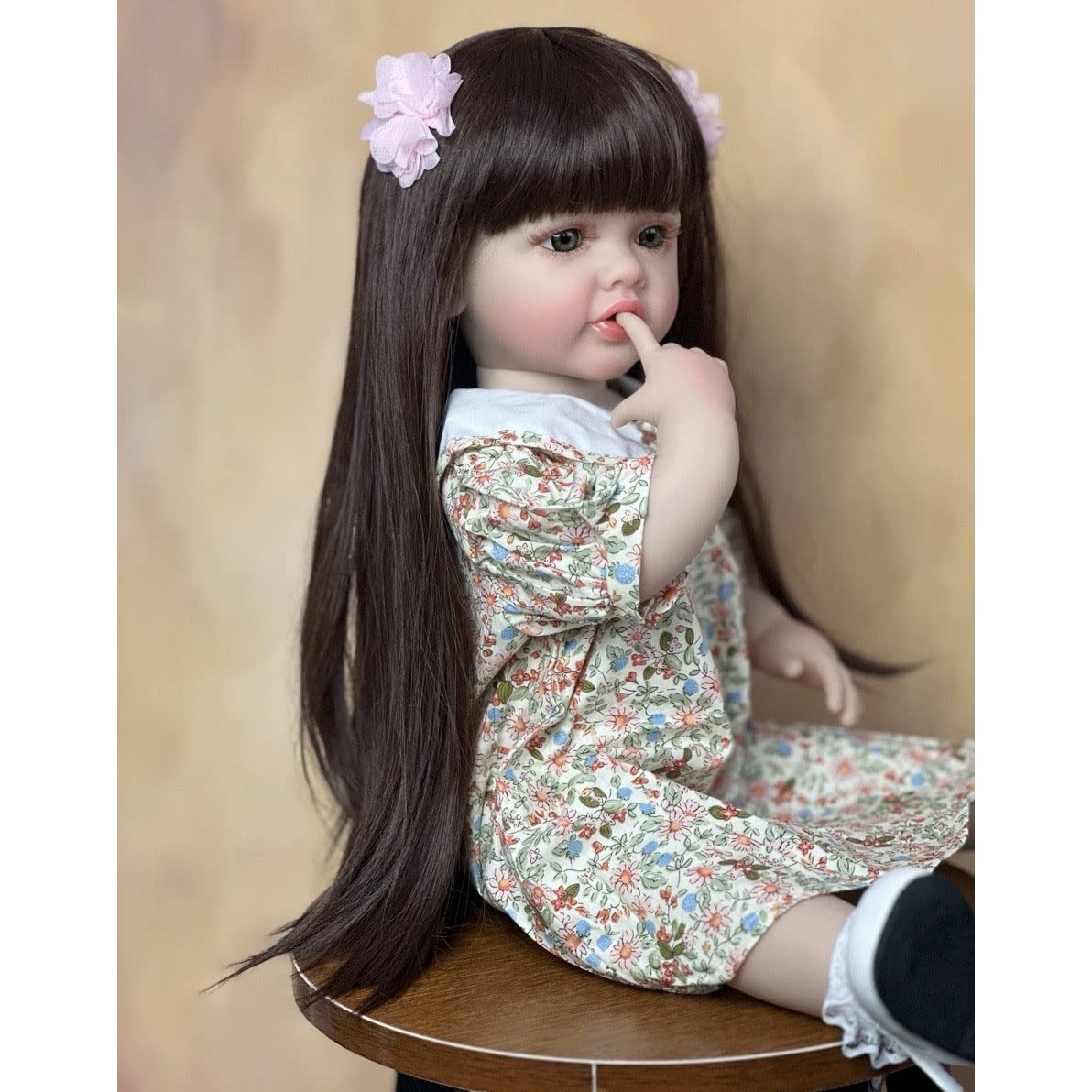 Amazon.co.jp: 55 cm 22インチ リボーン 赤ちゃん人形 リアル 女の子