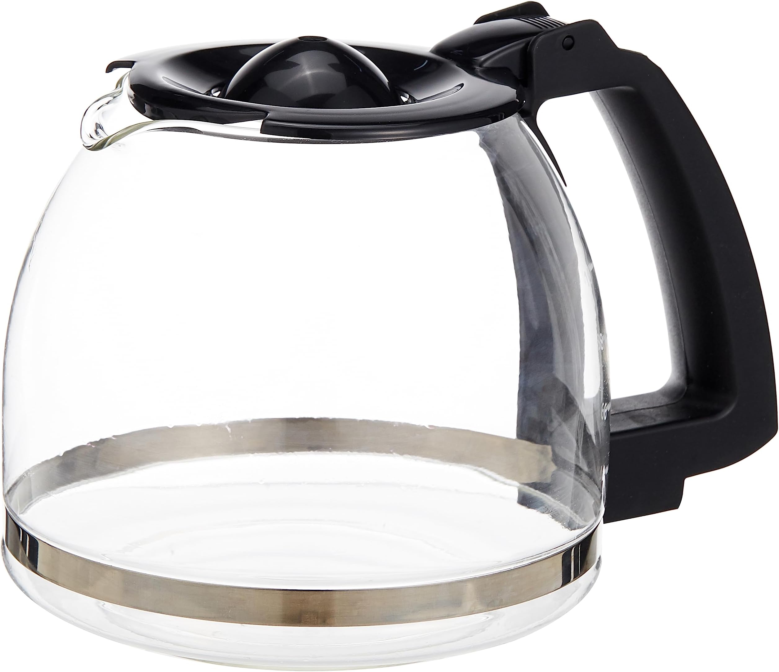 KRUPS Glass Carafe for KRUPS Combi Machines, 10Cup, Black