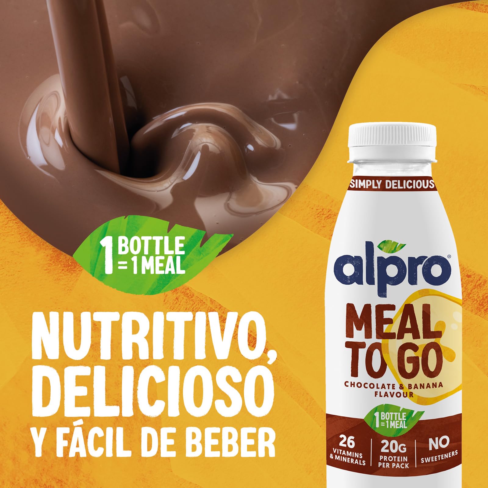 ALPRO MEAL TO GO CHOCO/BANANA