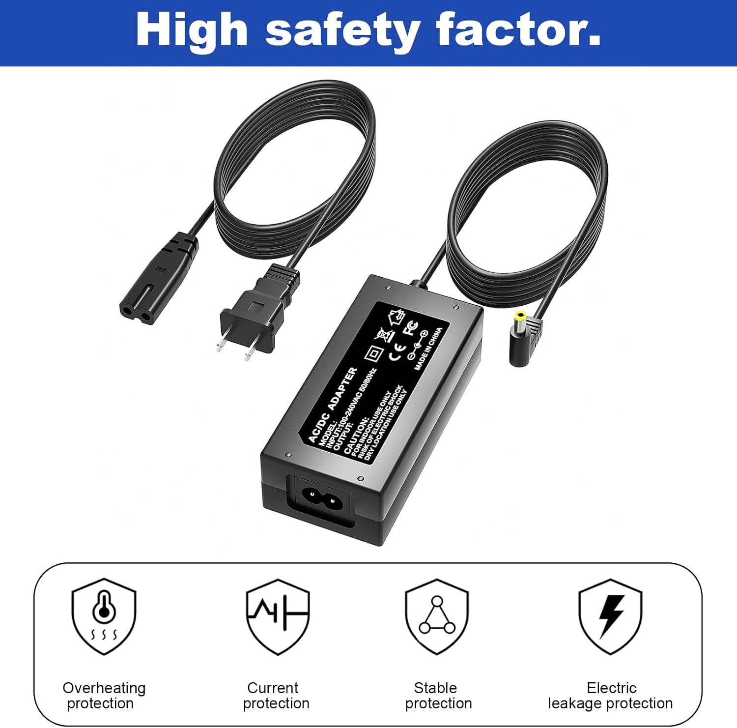 9V Power Supply for Roland PSB-120 Electronic Keyboard Compatible with Roland PSB-1U ACB-120 ACF-120 ACK-120 ACI-120 VG-99 GT-10 SPD-SX AX-09 FA-06 SP-404 Charger Power Adapter Cord