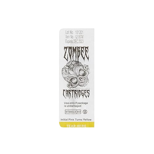 Miniatura 5 de ZOMBEE - Cartucho de silicona desechable para agujas de tatuaje, 20 unidades (1003RL)