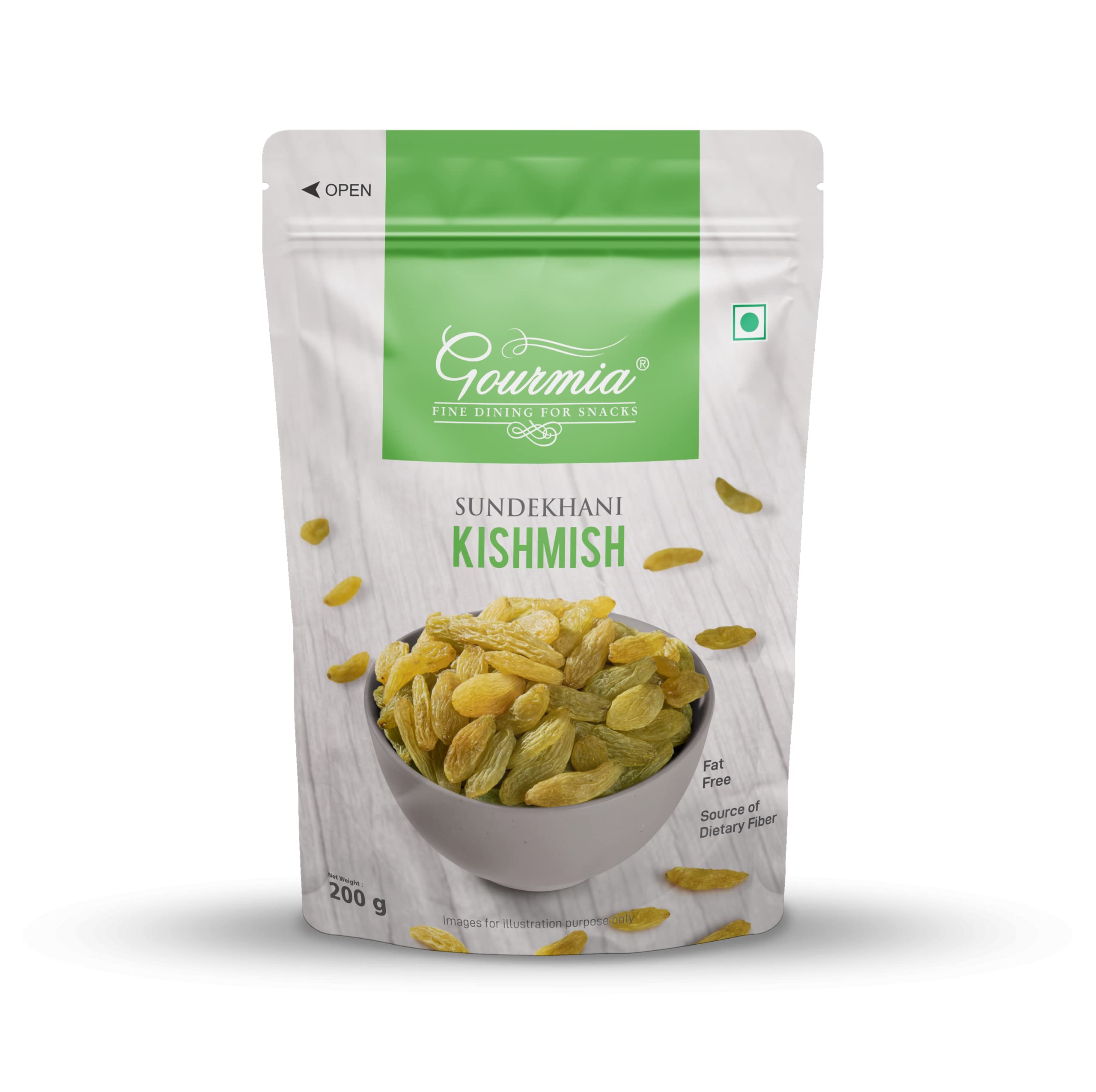 Gourmia Black Raisins 200g