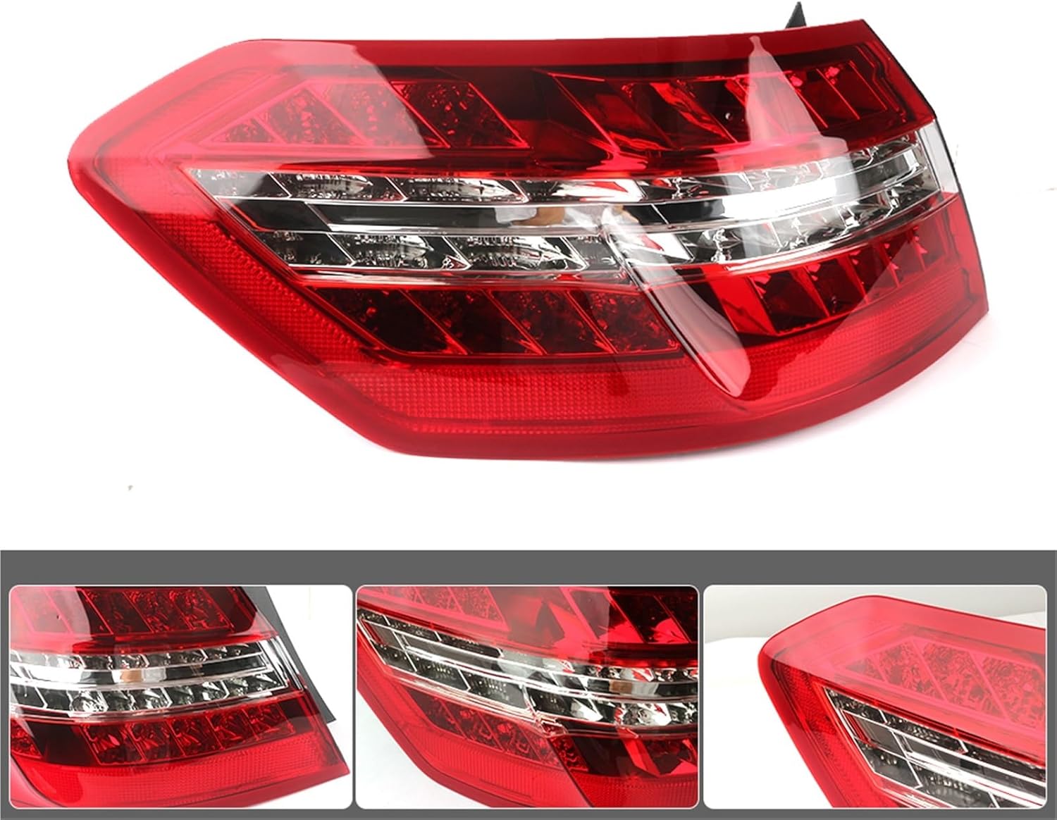 テールライト 左右サイドテールランプ用のメルセデス E クラス W212 E350 E400 2009 2010 2011 2012