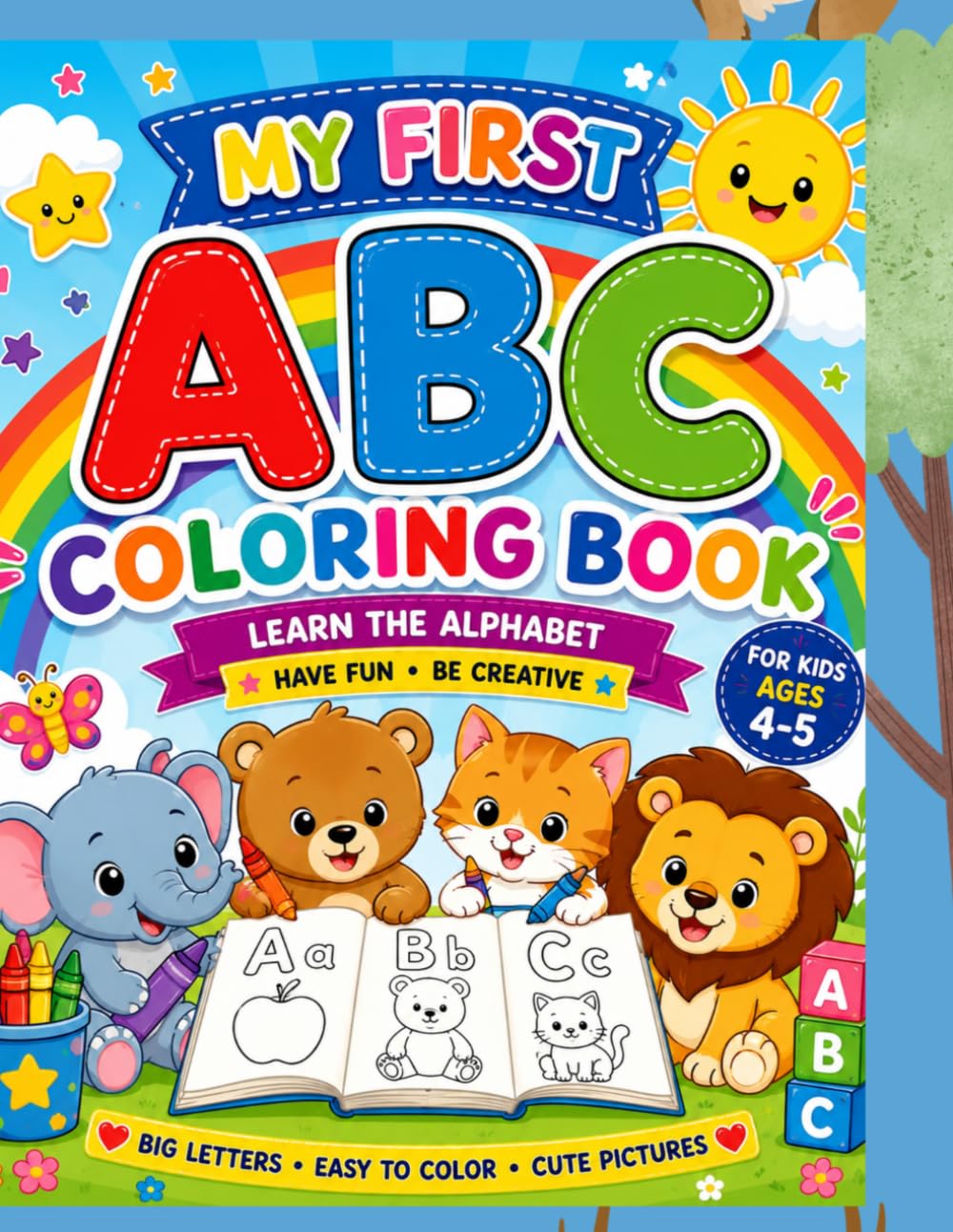 My First ABC Coloring Book: Coloring book