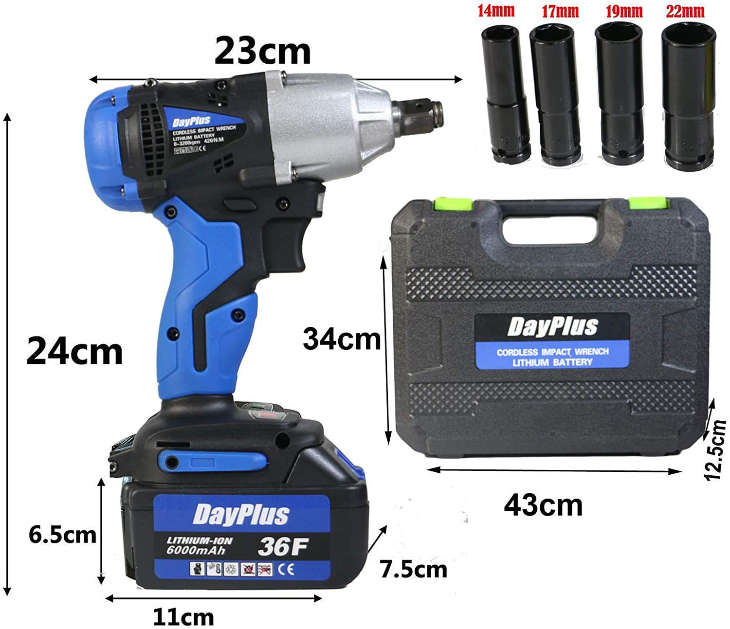 Avvitatore ad impulso elettrico senza spazzole, riparazione auto dado pistola 420 N.M cacciavite avvitatore a percussione ad alta coppia