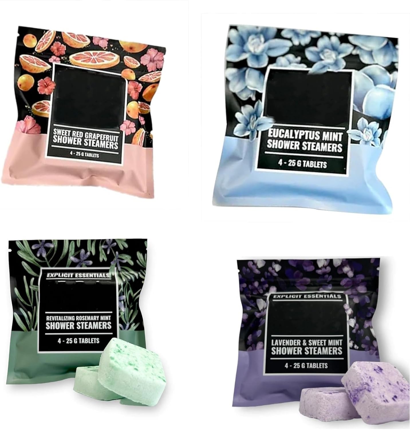 Swear Shower Steamers Gift Set,Shower Steamers Aromatherapyindividually