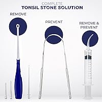 Vista 8 de ORAVIX Tonsil Stone Remover - Tonsil Stone Removal Kit - Tonsillolith Remover Tool - Tonsil Cleaner - Fight Bad Breath - Tonsil Stone Removal Tool