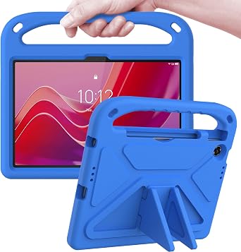 ATOOZ for Lenovo Tab 10.1 2025 Tablet Case Kids, Blue | Shockproof Cover, Built-in Handle Stand, Easy Carrying, Hands-Free Viewing, For Lenovo 10.1" Tablet TB311XU / TB311FU