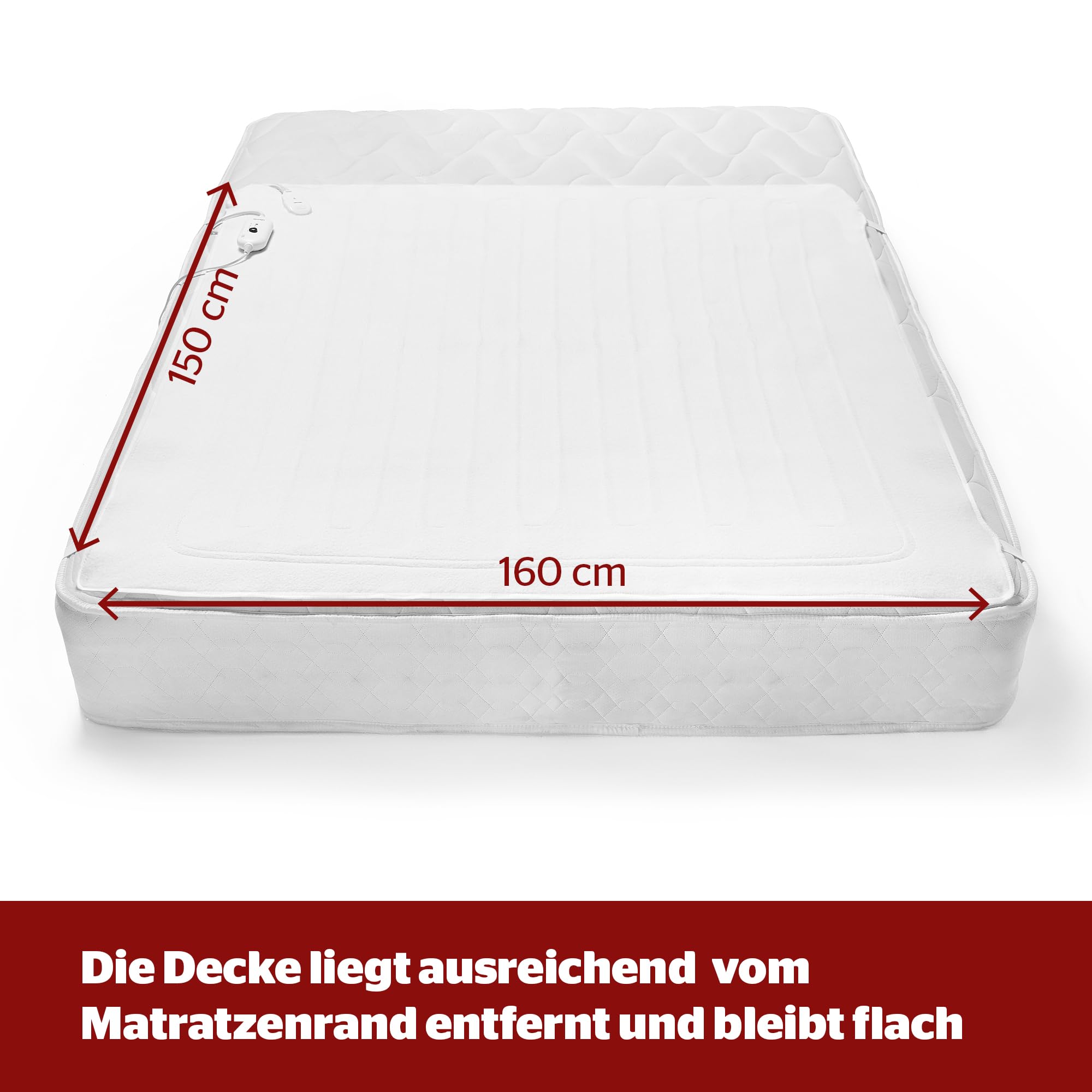 Silentnight Comfort Control Wärmeunterbett 150x160cm – Bild 6