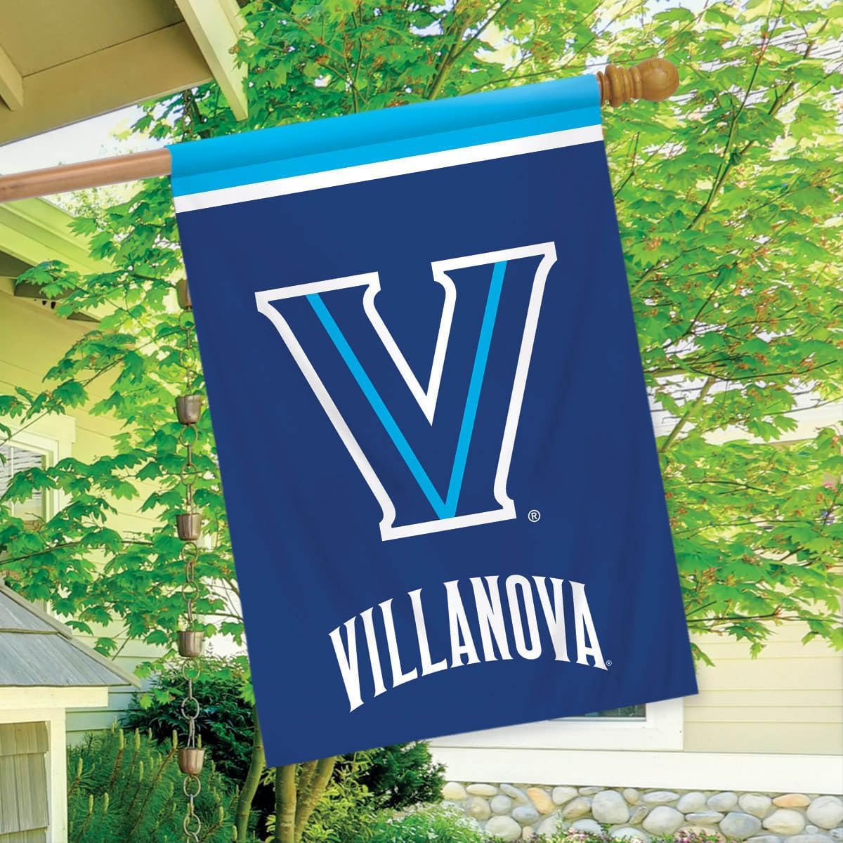 Briarwood Lane House Flag 40x28 For Outdoor Villanova Wildcats NCAA Licensed House Flag