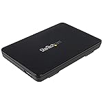 StarTech.com USB 3.1 (10Gbps) Tool-free Enclosure for 2.5" SATA Drives - Ultra-fast, Portable Data Storage - Lightweight Plastic