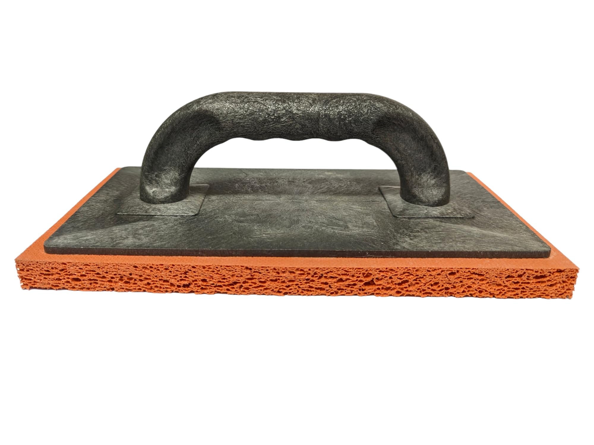 Orange Sponge Float Coarse 280 x 140 x 18 mm Rubber Sponge Trowel for Plastering Rendering & Cement, 280x140x18mm - Image 2