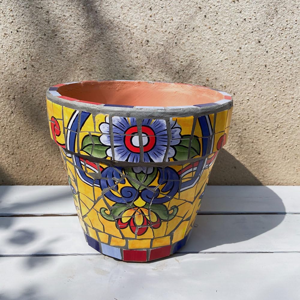 DFGHNBVC Pottery Flower Pot Painted Succulent Mini Plant Pots, Planter Style Hand Painted Multicolor Indoor Outdoor Garden Flower Vase Succulent Planter For Home Office Decor,G