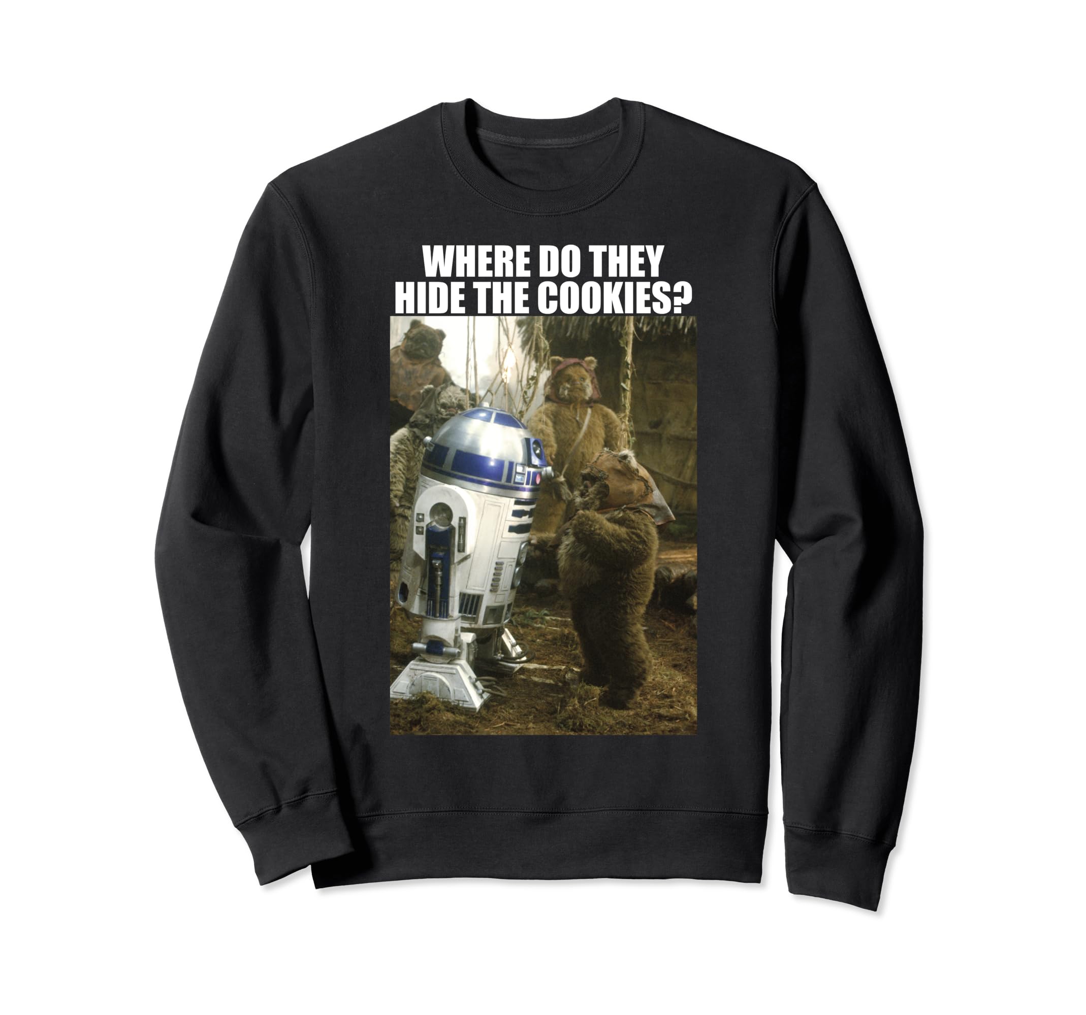 Sweat Star Wars R2-D2 Ewok idée cadeau original anniversaire noël - 2